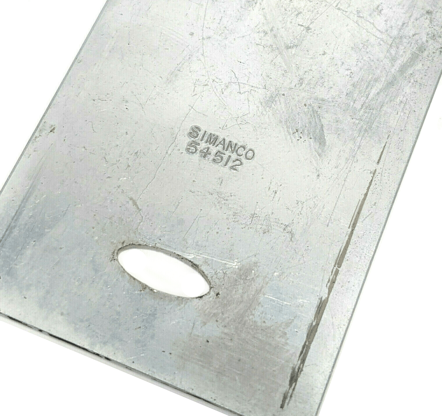 Singer 28 128 Sewing Machine REAR Back Slide Plate in Chrome Simanco 54512 - The Old Singer Shop
