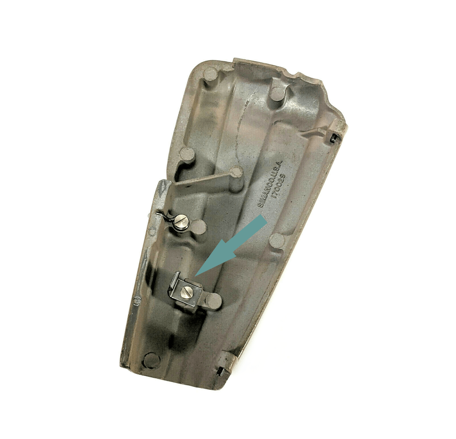 Singer 301 404 Sewing Machine Nose Cover Face Plate Catch Clip Simanco 170030 - The Old Singer Shop