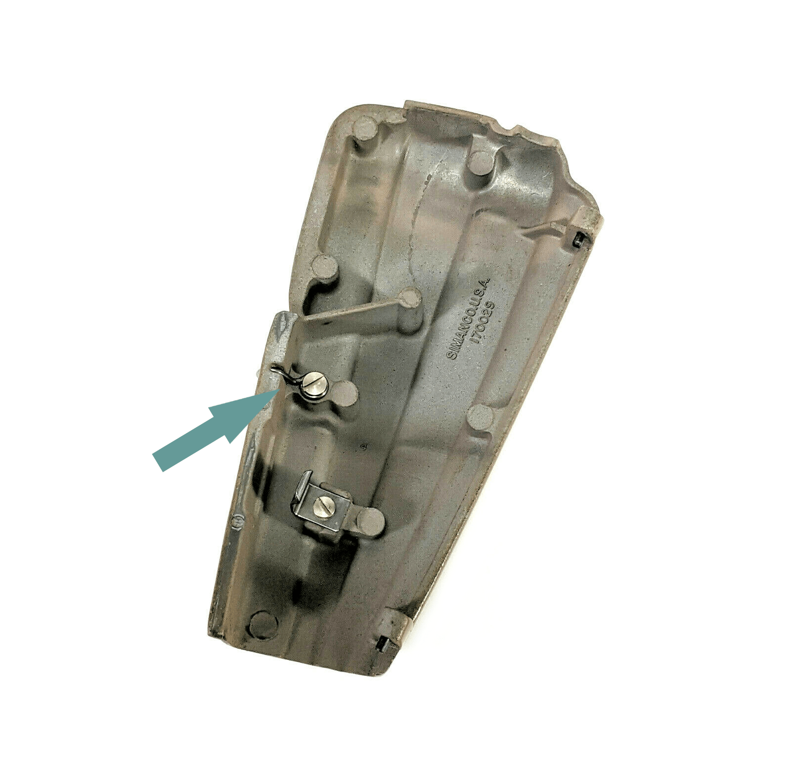 Singer 301 301A Sewing Machine Nose Cover Face Plate Thread Guide Simanco 170033 - The Old Singer Shop