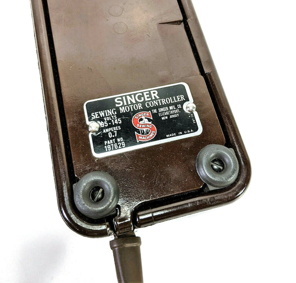 Singer 301 401 403 404 Bakelite Foot Pedal Speed Control & Power