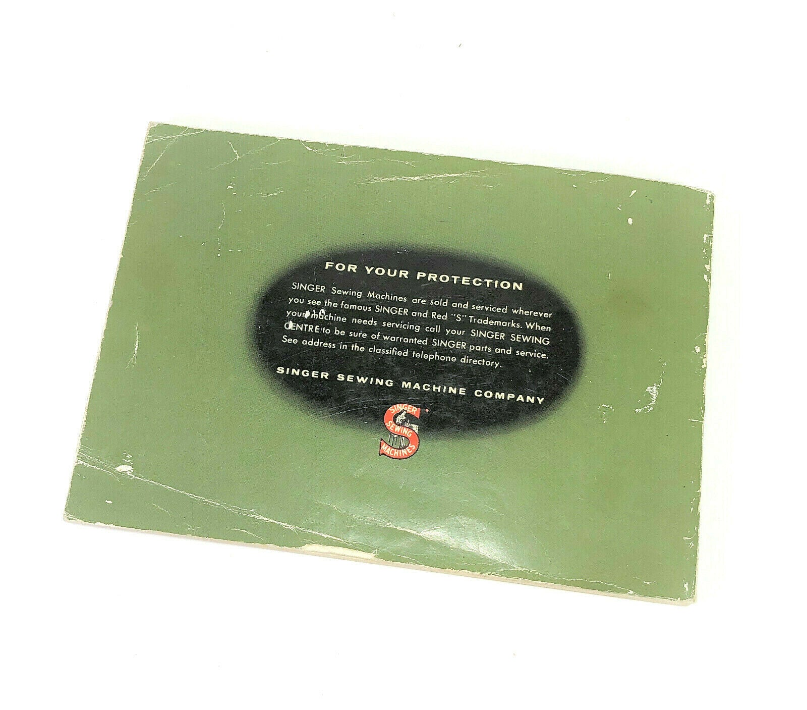 Singer Model 319 319K Sewing Machine Instruction Manual Vintage Original 1956 - The Old Singer Shop