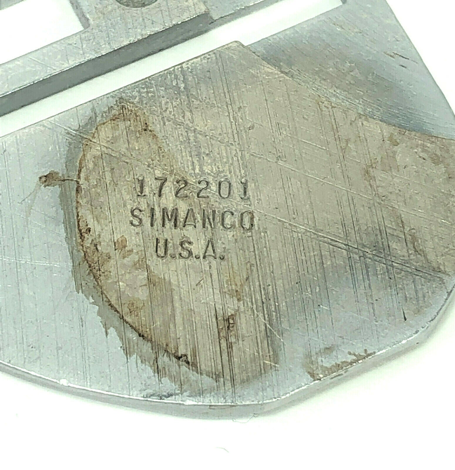 Singer 401 500 Sewing Machine AK3 Straight Stitch Needle Throat Plate Simanco 172201 - The Old Singer Shop