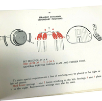 Singer 401 Slant-O-Matic Sewing Machine Instruction Manual Vintage Original 1957 - The Old Singer Shop