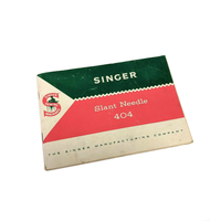 Singer 404 Slant Sewing Machine Instruction Manual Vintage Original 1958 - The Old Singer Shop