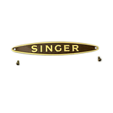 Singer 500 503 Rocketeer Sewing Machine Badge for Light Shroud Simanco 140580 - The Old Singer Shop