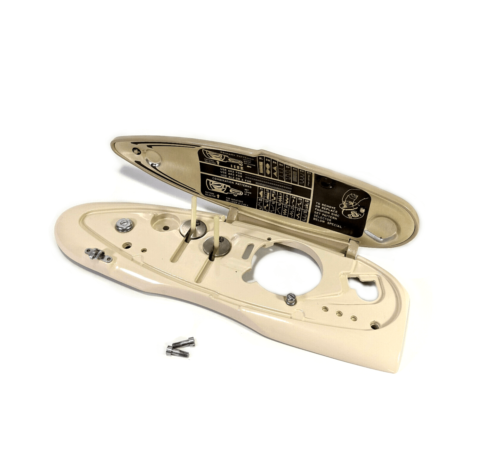 Singer 500 500A Rocketeer Sewing Machine Flip Up Top Cover Lid Simanco 172508 - The Old Singer Shop