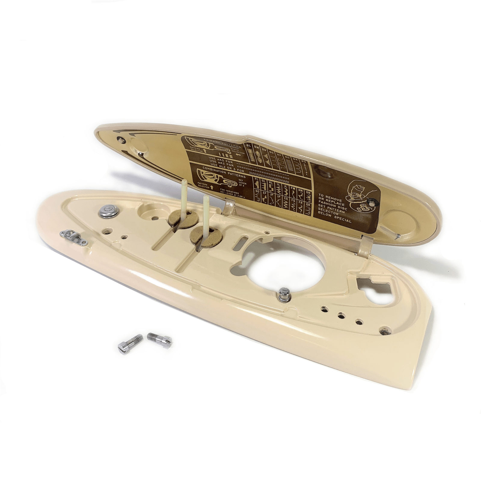 Singer 503 503A Rocketeer Sewing Machine Flip Up Top Cover Lid Simanco 172508 - The Old Singer Shop