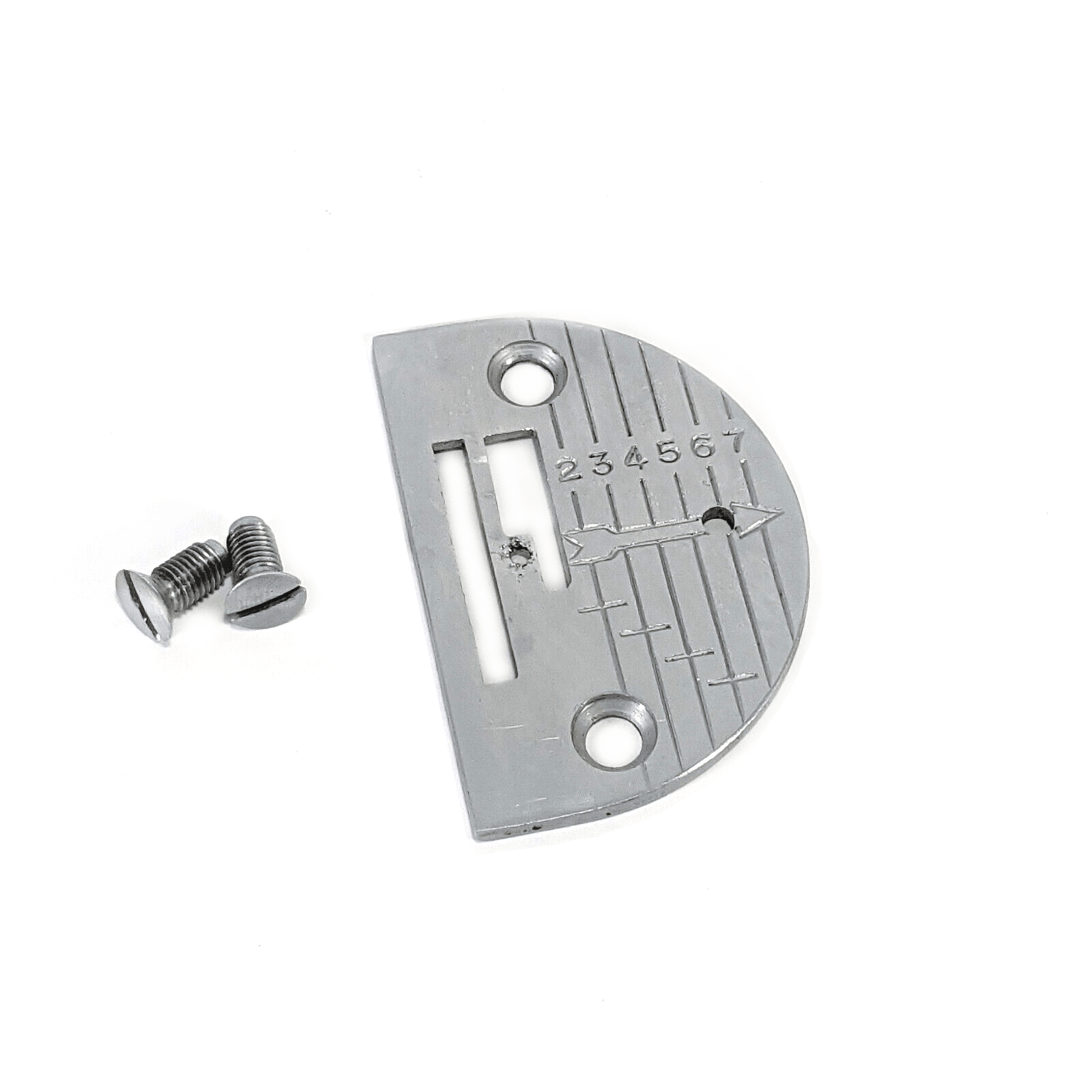 Singer 66 99 Sewing Machine Graduated Throat Needle Plate Simanco 32783 Satin Finish - The Old Singer Shop