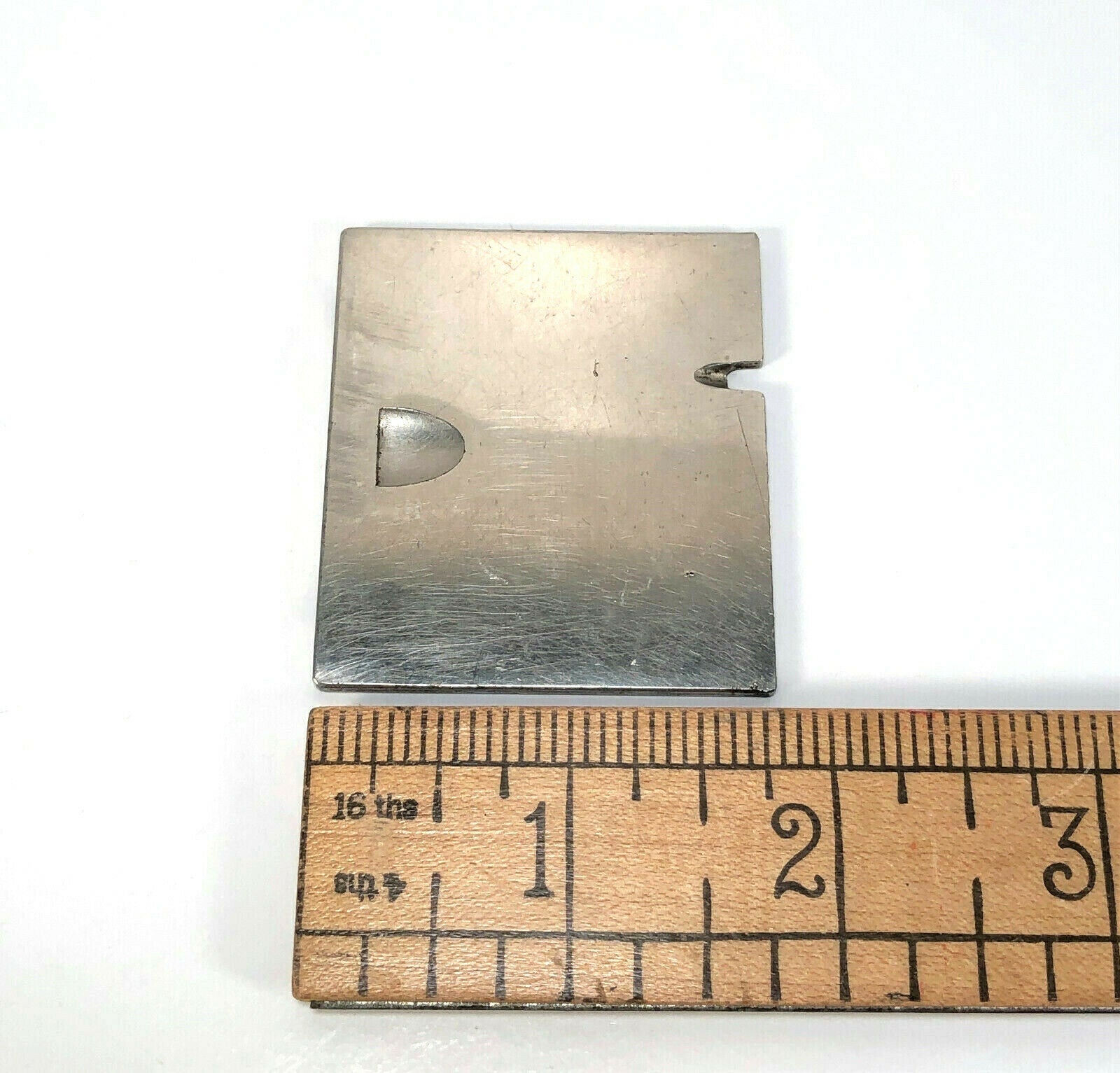 Singer 66 99 Sewing Machine Slide Plate Bobbin Cover in Nickel Simanco 32569 Spartan 192 - The Old Singer Shop