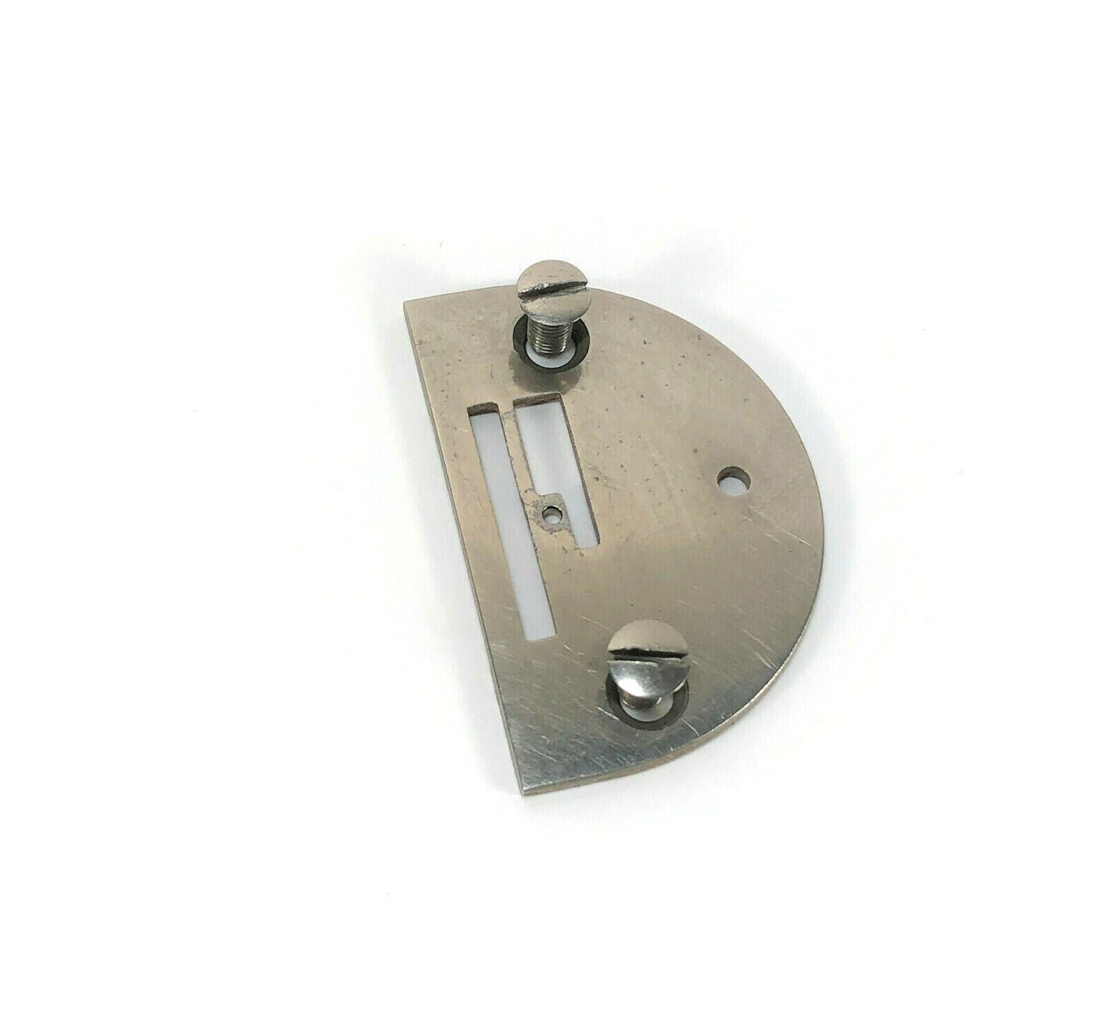 Singer 66 99 Sewing Machine Throat Needle Plate Simanco 32602 Nickel - The Old Singer Shop