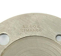 Singer 66 99 Sewing Machine Throat Needle Plate Simanco 32602 Nickel - The Old Singer Shop