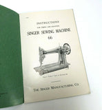 Singer 66 Sewing Machine Timing and Adjusting Adjusters Instruction Manual Vintage Original - The Old Singer Shop