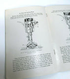 Singer 66 Sewing Machine Timing and Adjusting Adjusters Instruction Manual Vintage Original - The Old Singer Shop