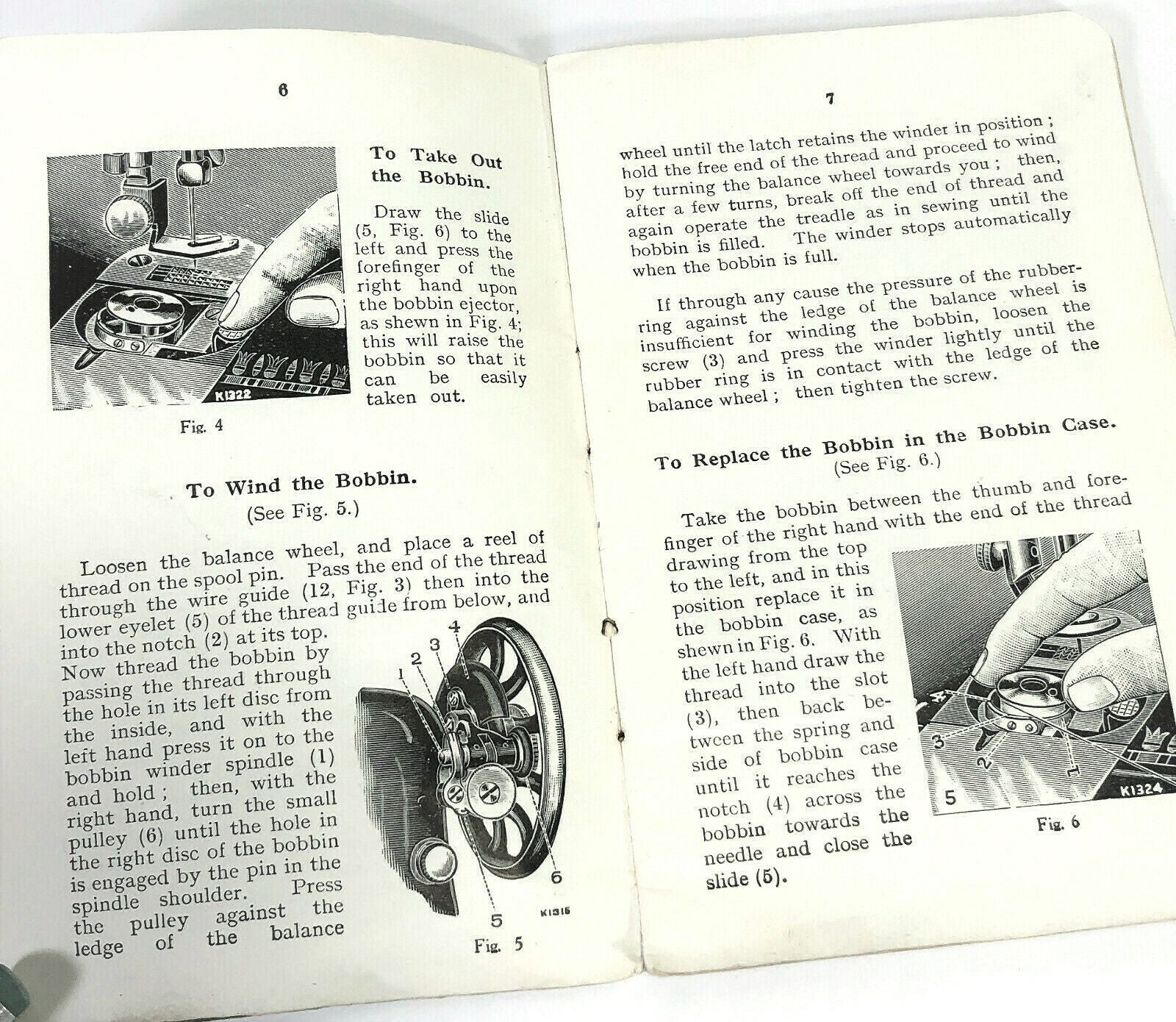 Singer 66 Treadle Sewing Machine Instruction Manual Vintage Original 1926 - The Old Singer Shop