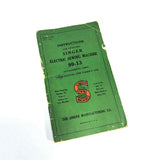 Singer 99-13 99K Sewing Machine Instruction Manual Vintage Original 1939 - The Old Singer Shop
