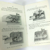 Singer 99-13 Sewing Machine w Knee Lever Instruction Manual Vintage Original 1925 - The Old Singer Shop