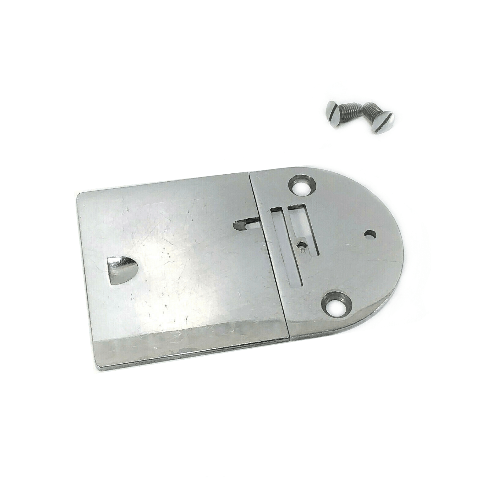 Singer 66 99 Sewing Machine Throat and Slide Plate Set in Chrome Simanco 32602 32569 - The Old Singer Shop