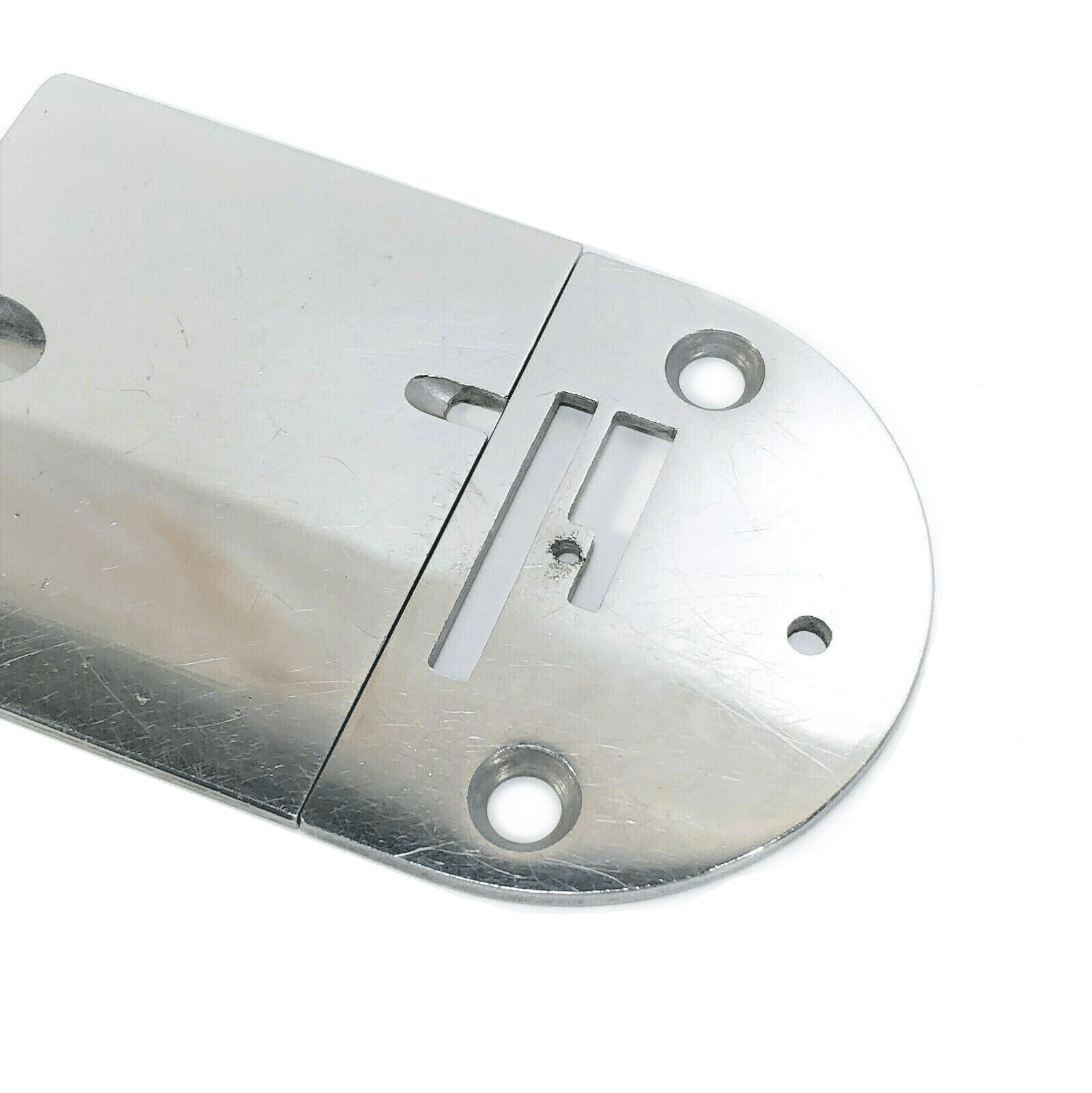 Singer 66 99 Sewing Machine Throat and Slide Plate Set in Chrome Simanco 32602 32569 - The Old Singer Shop