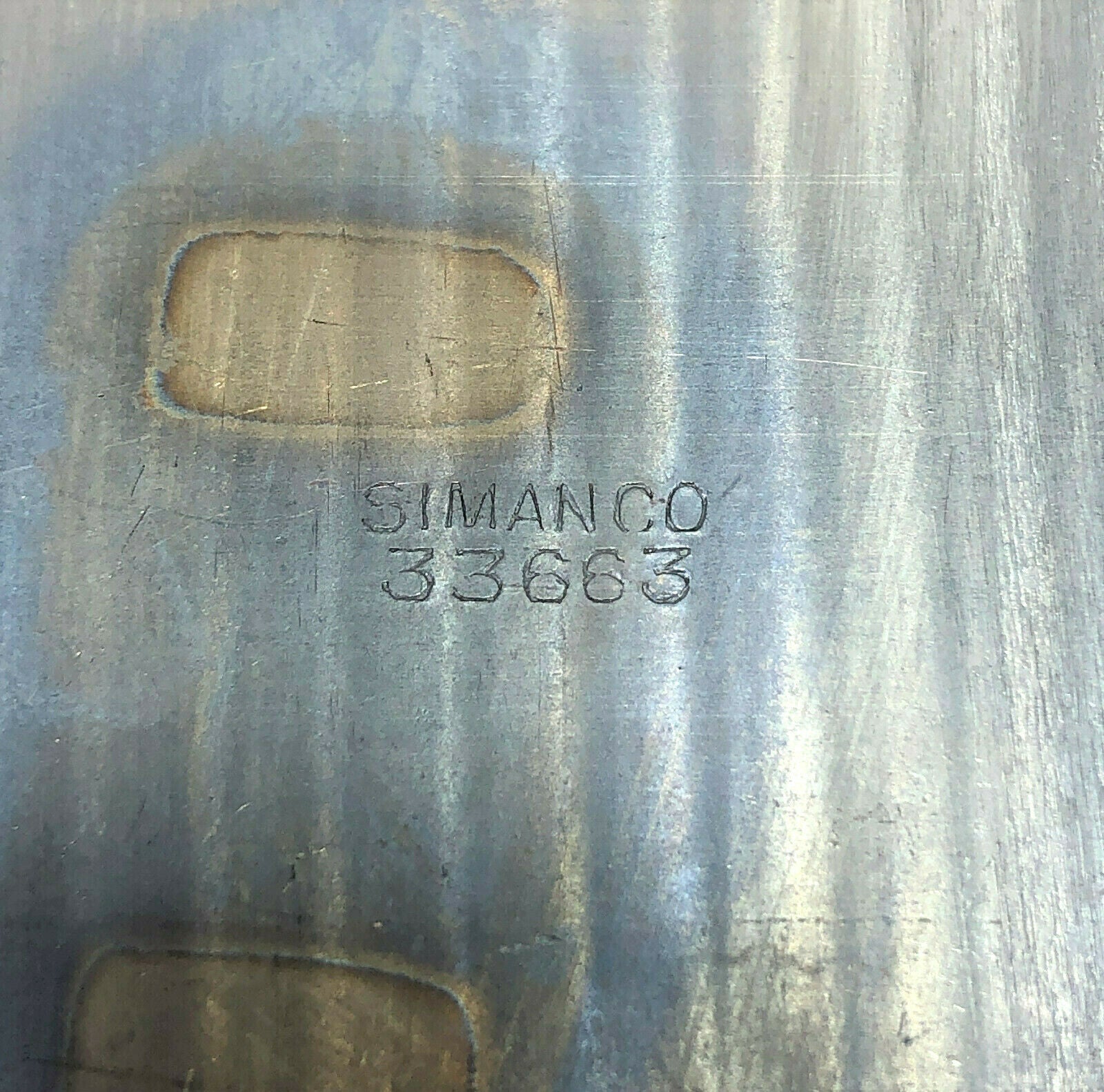 Singer 99 99K Sewing Machine Striated Faceplate Side Face Plate Simanco 33663 - The Old Singer Shop