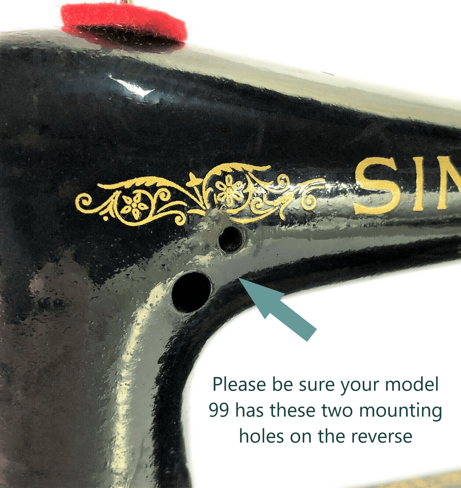 Singer 99 99K Sewing Machine Bakelite Work Lamp Light Singerlight Simanco Cat S - 4 - The Old Singer Shop