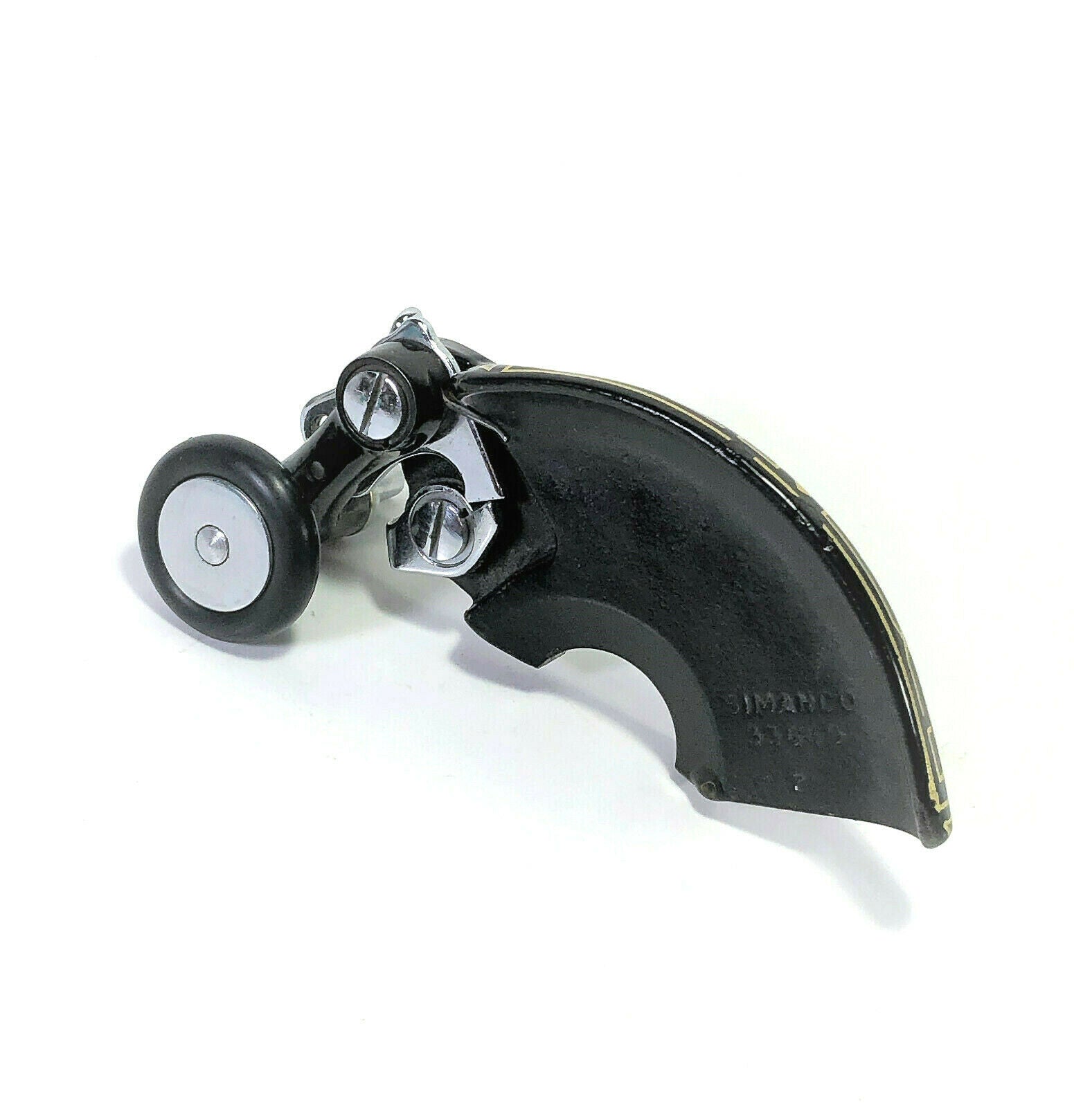 Singer 99 99K Sewing Machine Bobbin Winder Belt Guard Assembly w Eye Decal - The Old Singer Shop