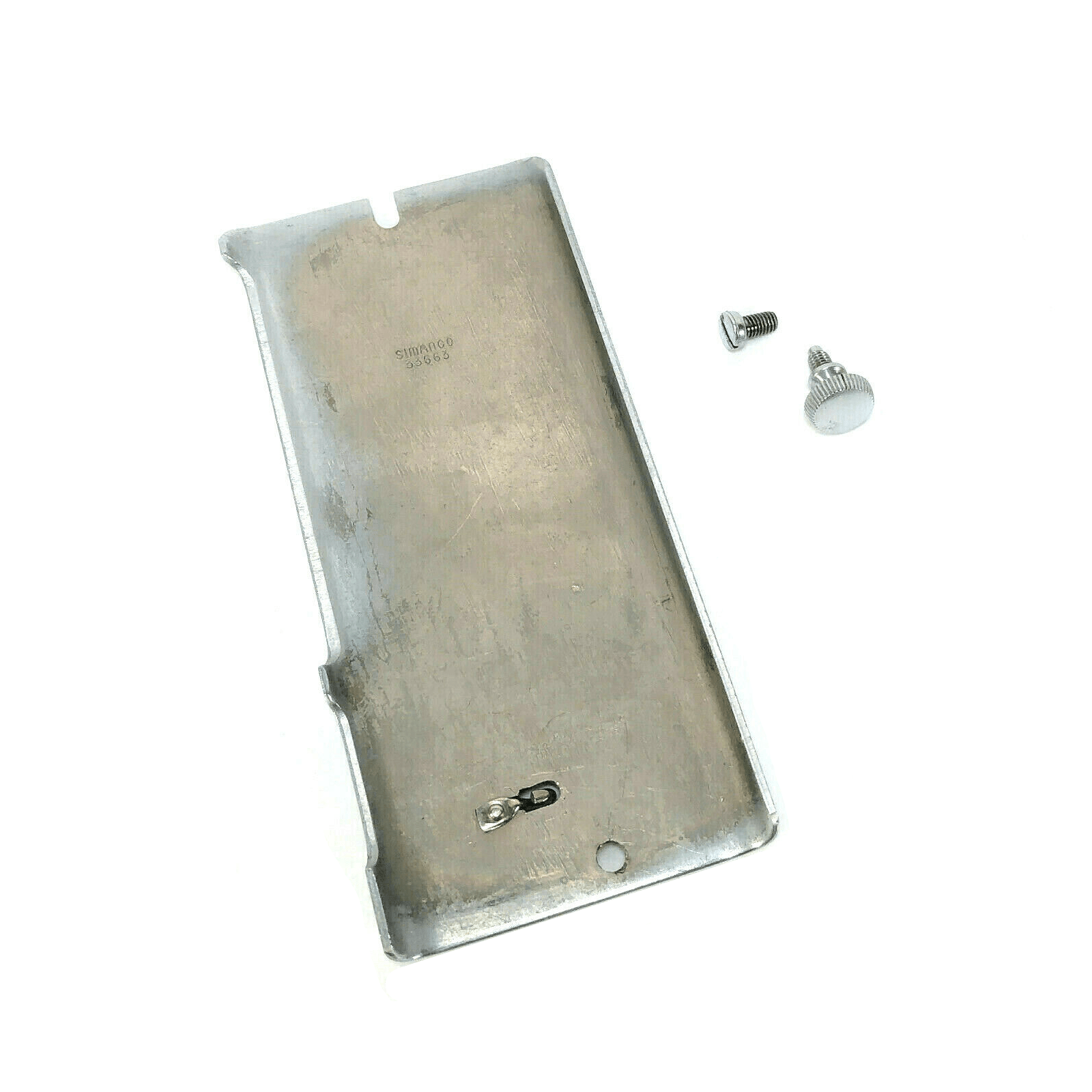 Singer 99 99K Sewing Machine Scroll Faceplate Side Face Plate in Nickel Simanco 33663 - The Old Singer Shop