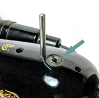 Singer 99 Sewing Machine Upper Arm Rock Shaft Screw Threaded Oiler Simanco 50047 - The Old Singer Shop