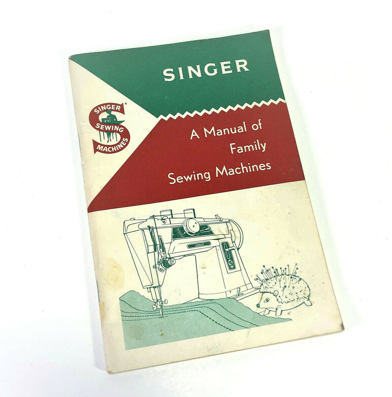 Vintage Singer Manual of Family Sewing Machines Students Instruction Booklet 1963 - The Old Singer Shop