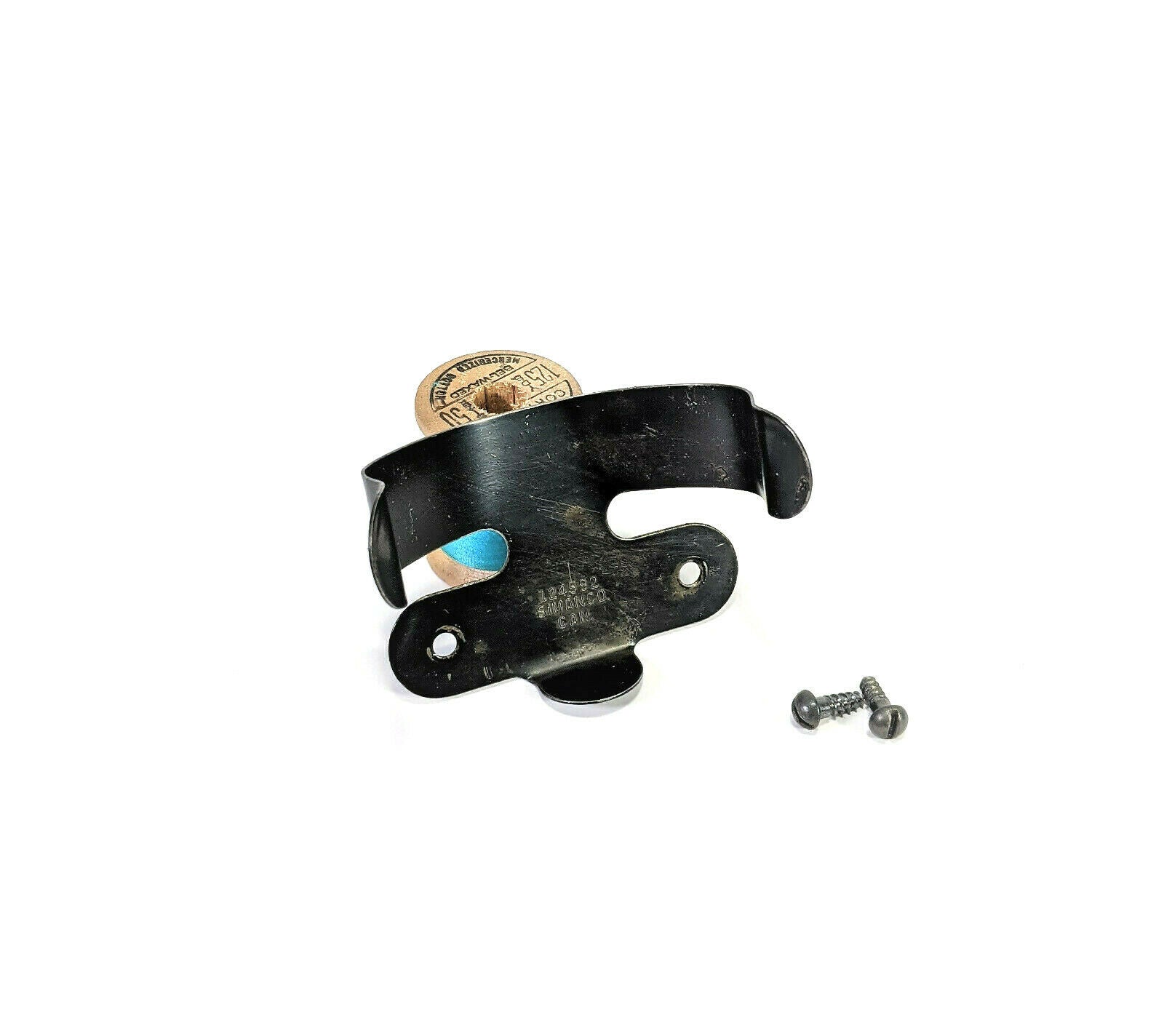 Singer Sewing Machine Bentwood Case Cabinet Oil Can Holder Bracket Simanco 124592 - The Old Singer Shop