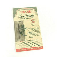 Singer Class 306 Sewing Machine Twin Needle 306x3 Size 14 Simanco 216 316 319 320 - The Old Singer Shop
