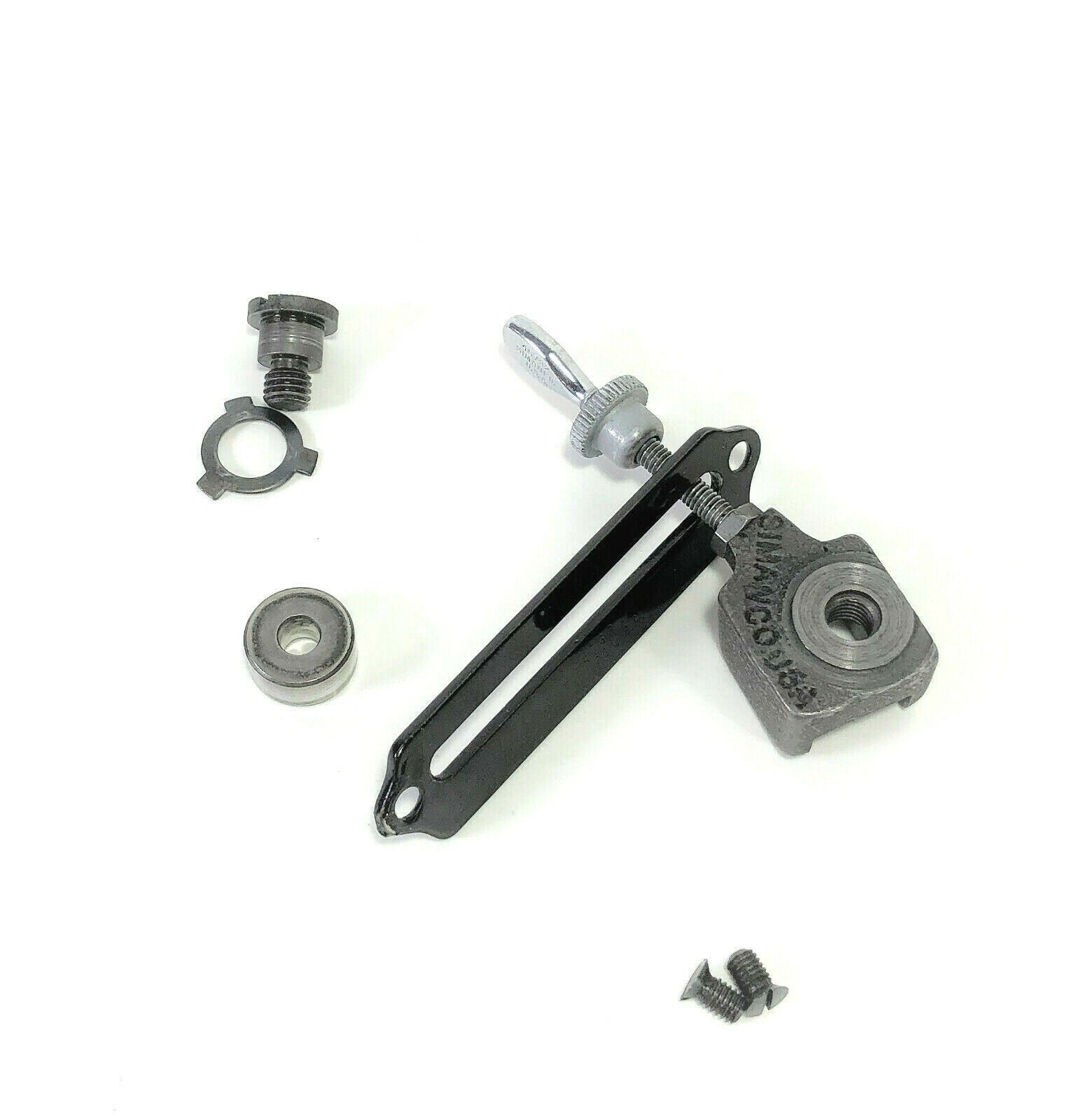 Rare Singer 221 Featherweight Sewing Machine Blackside Stitch Length Regulator Assembly - The Old Singer Shop