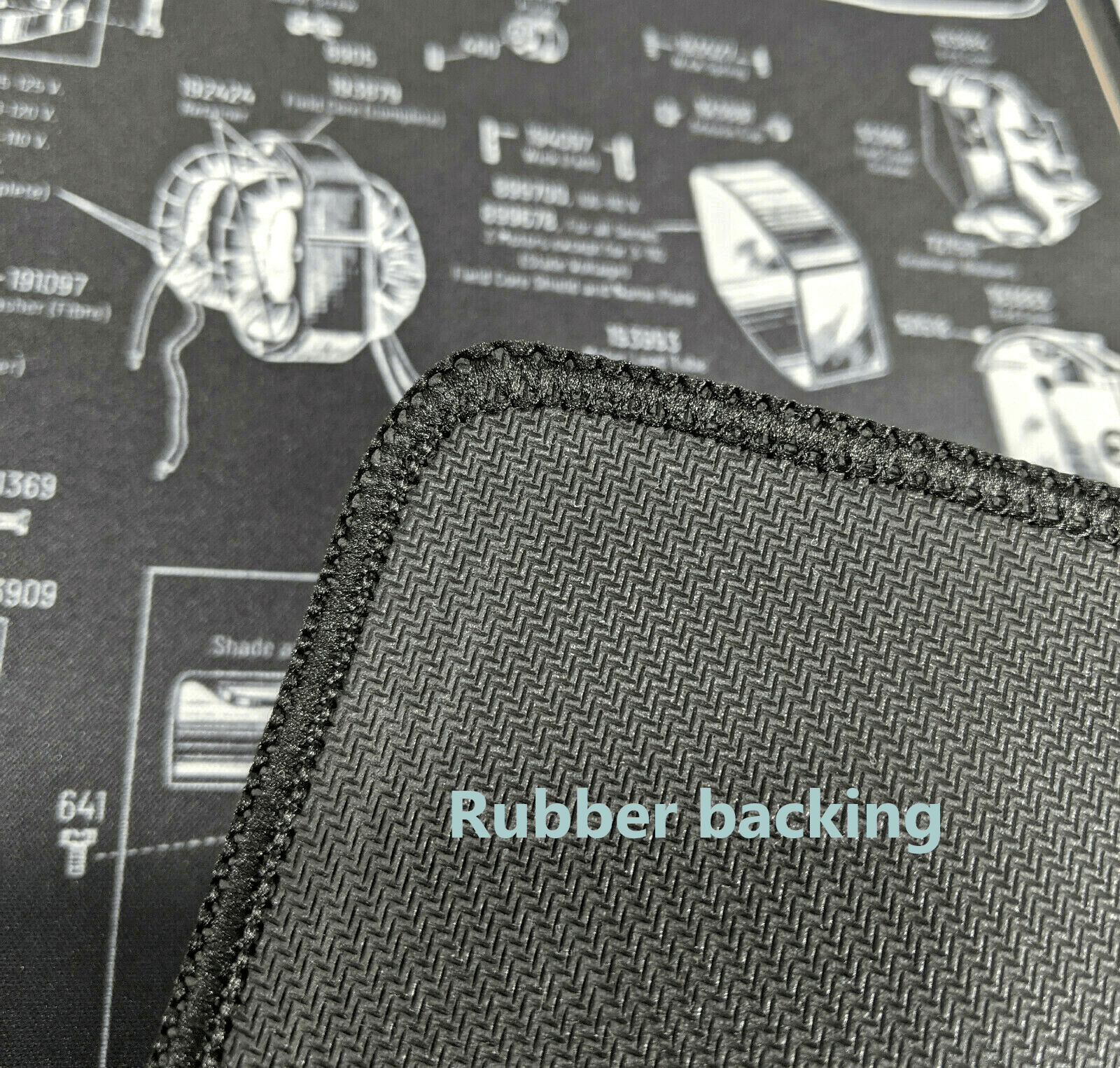 Singer Featherweight 221 Sewing Machine Schematic Service Work Mat - The Old Singer Shop