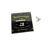 Singer Featherweight Accurate Seam Guide in Black or Clear Acrylic Great For Many Models! - The Old Singer Shop