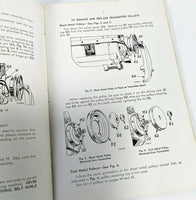 Singer Industrial Sewing Machine 46 47 Electric Transmitters Clutch Motor Instruction Manual 1949 - The Old Singer Shop