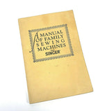 Singer Manual of Family Sewing Machines Students School Instruction Book 1948 - The Old Singer Shop