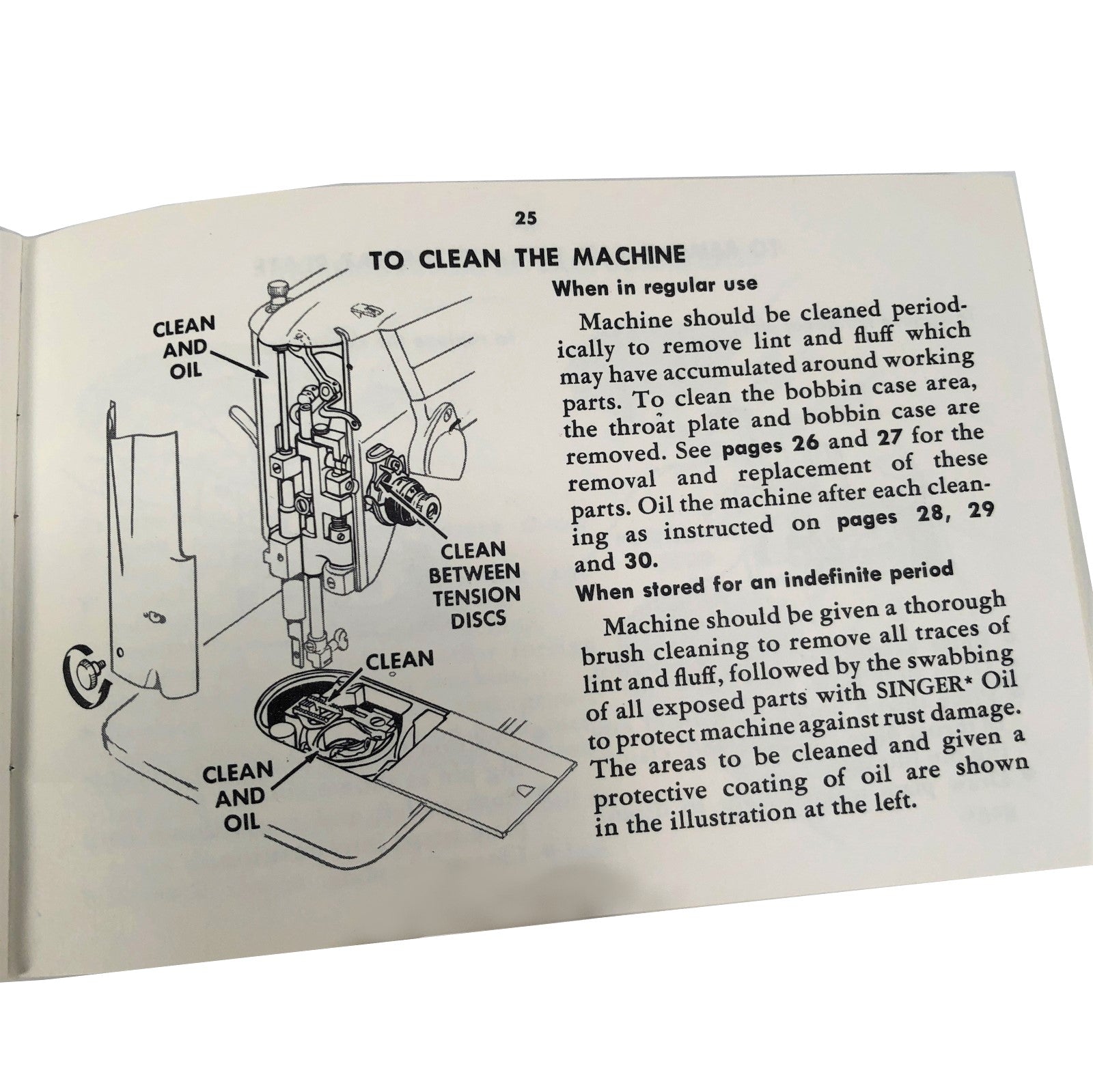 Singer Model 327 Spartan Sewing Machine Instruction Manual Vintage Original - The Old Singer Shop