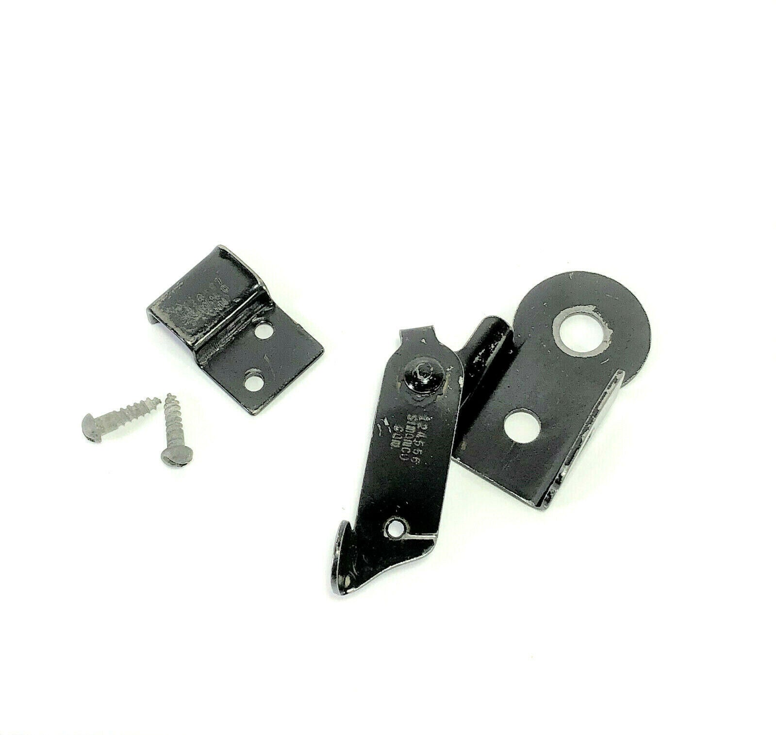 Singer Sewing Machine Bentwood Case Lid Knee Lever Support Brackets Holder Simanco 124556 - The Old Singer Shop