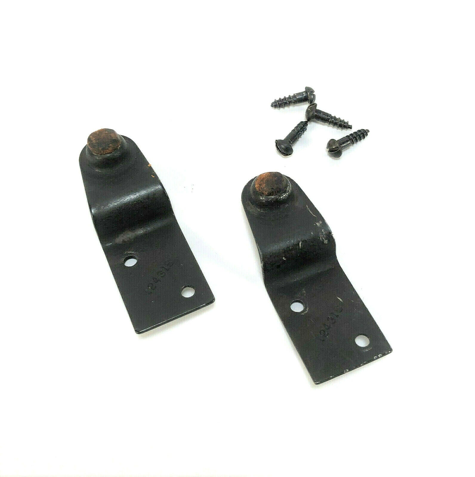 Singer Sewing Machine Bentwood Case Lid Knee Lever Support Brackets Simanco 124318 - The Old Singer Shop