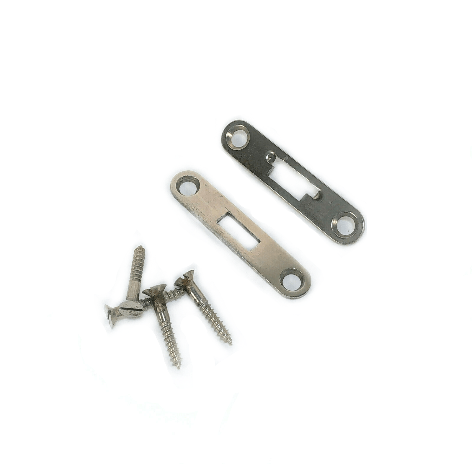 Singer Sewing Machine Bentwood Case Base Latch Plate Set Simanco 124517 87427 - The Old Singer Shop