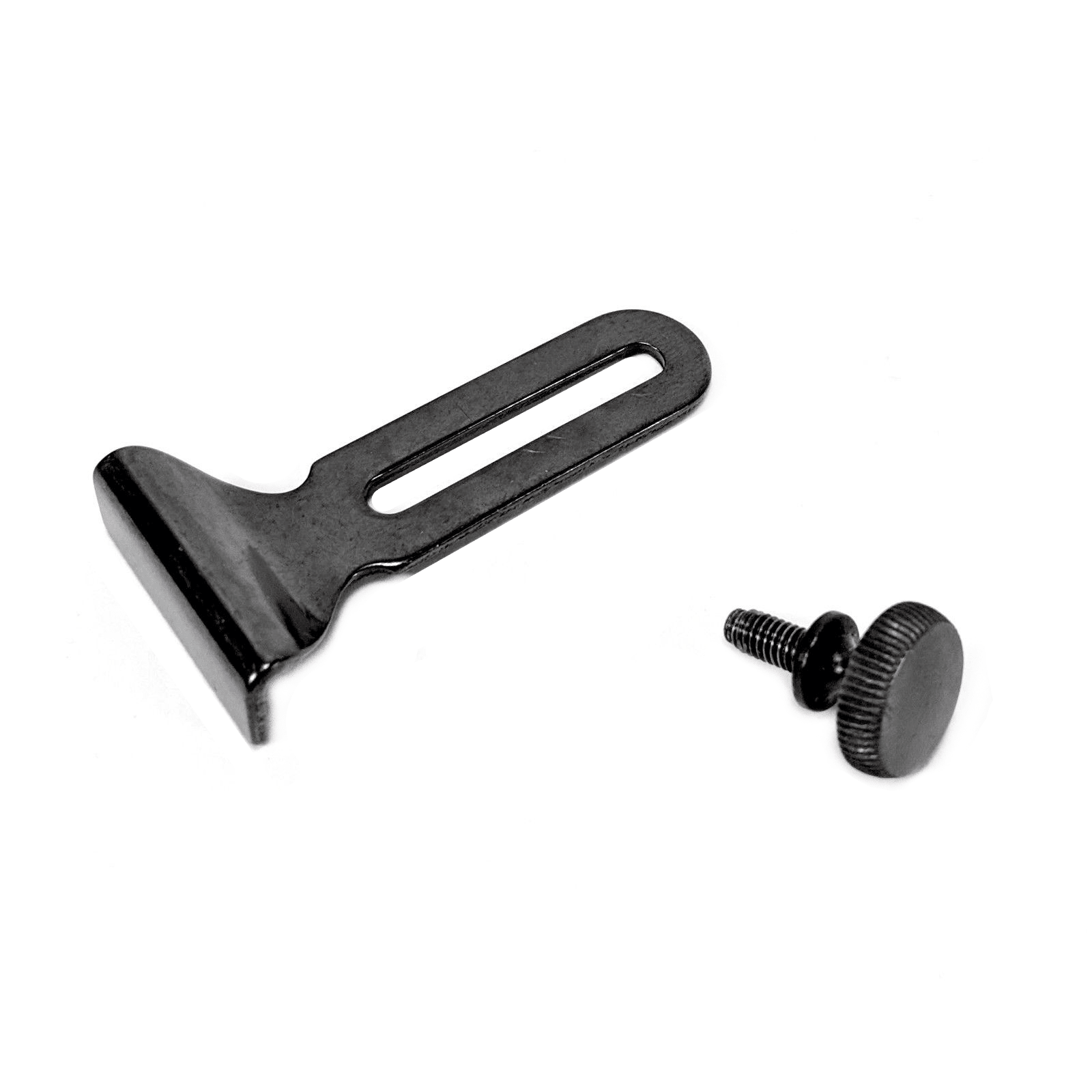 Singer Sewing Machine Blackside Seam Cloth Guide w Thumb Screw Simanco 25527 B - The Old Singer Shop