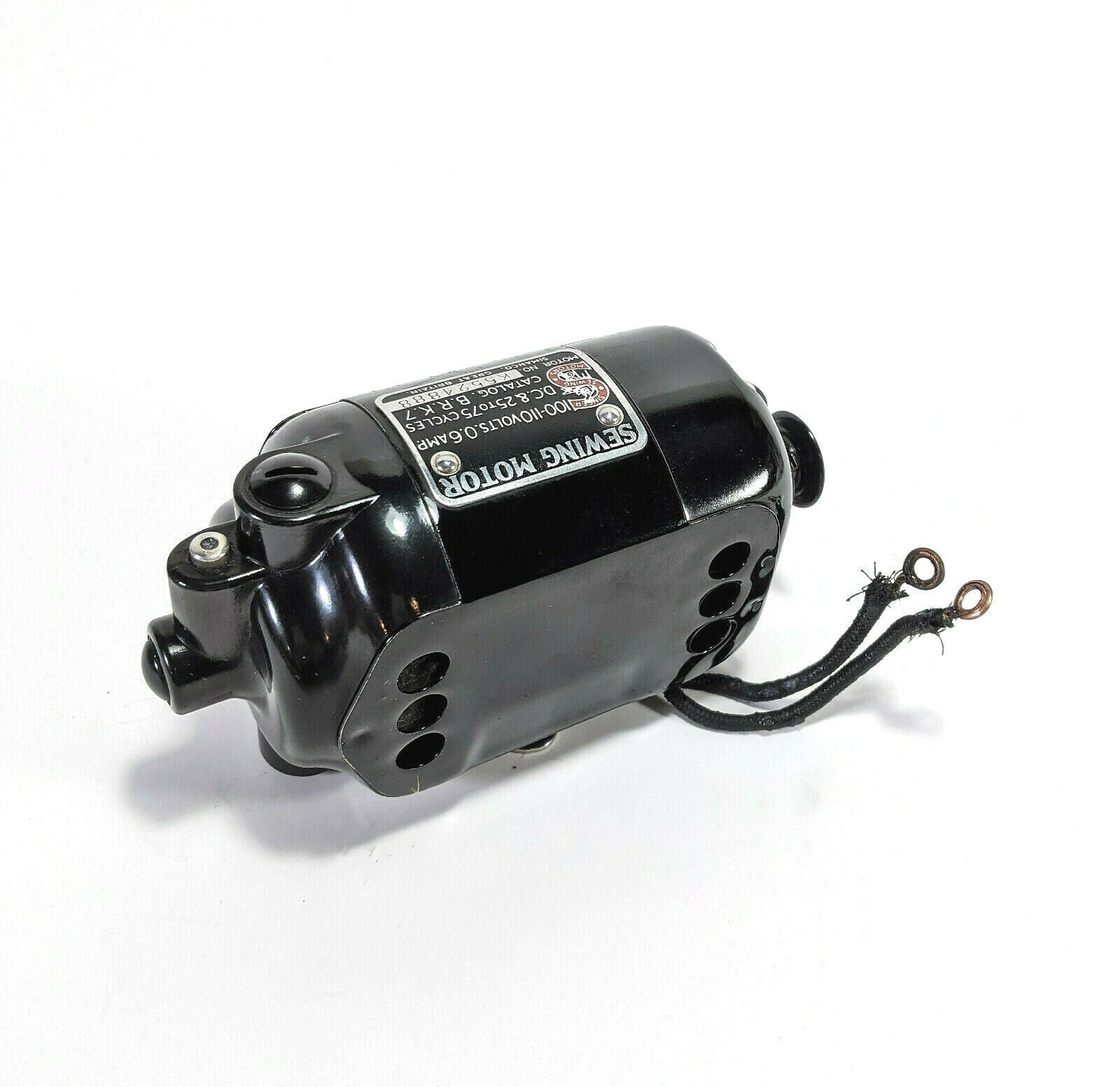 Singer Sewing Machine B.R.7 Motor Original Simanco 99 66 15 - 90 128 B.R.K.7 - The Old Singer Shop