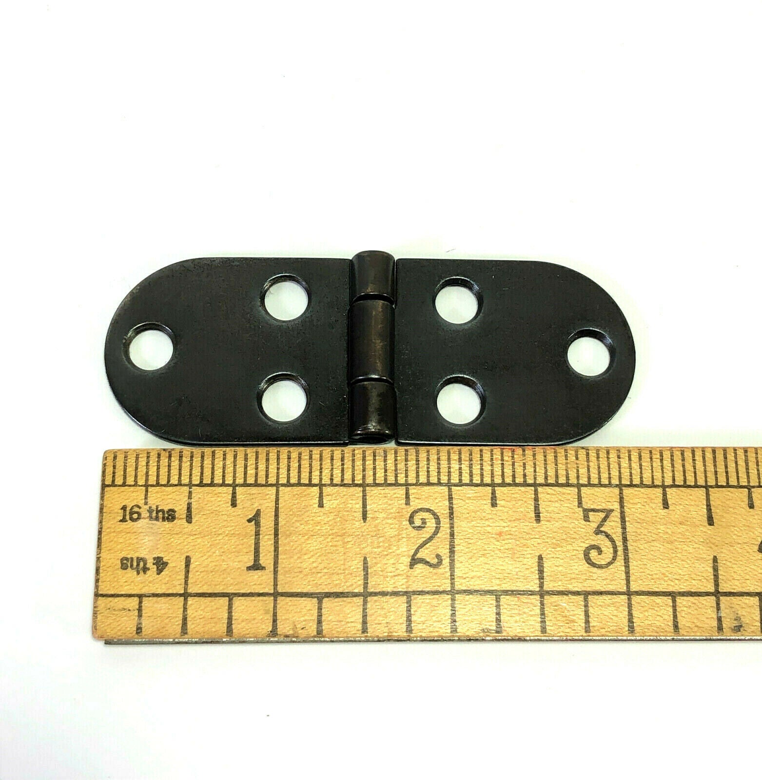 Singer Sewing Machine Cabinet Treadle Lid Hinges Drk Bronze Black Simanco 28234 - The Old Singer Shop