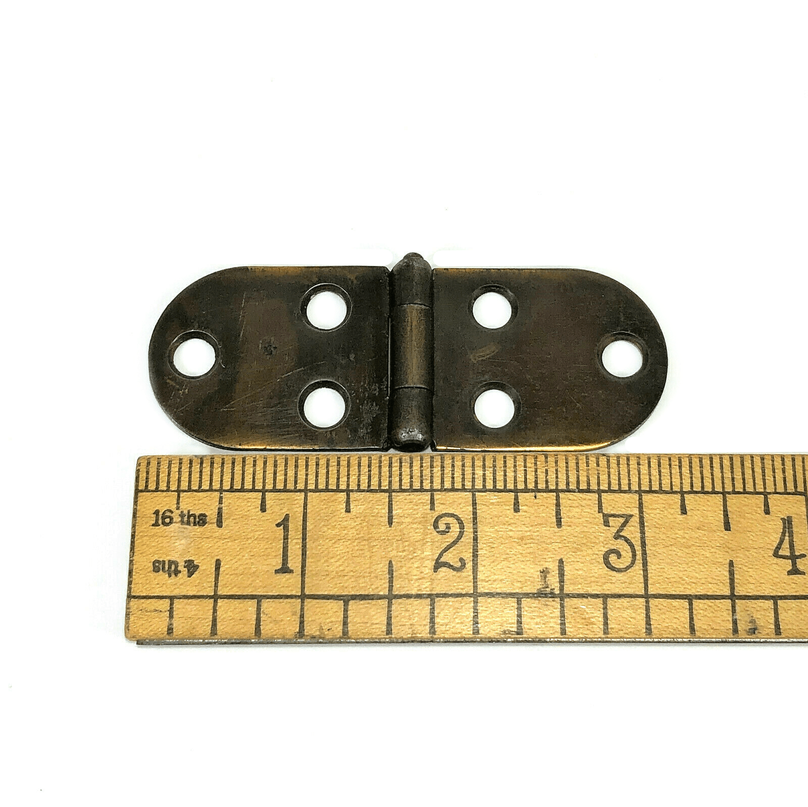 Singer Sewing Machine Cabinet Treadle Lid Hinges Bronze Copper Simanco 28234 - The Old Singer Shop