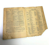 Singer Sewing Machine Co Almanac for 1909 Canada Vintage Original Booklet - The Old Singer Shop