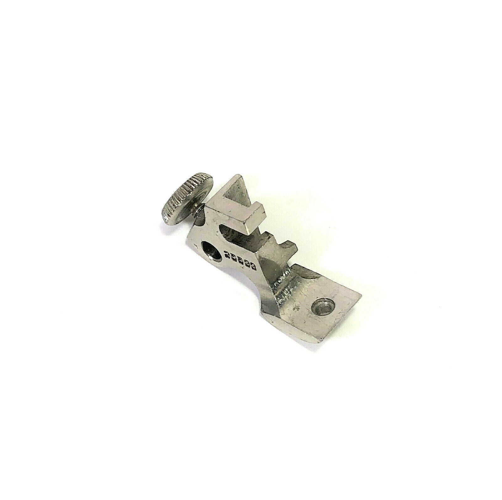 Early Singer Sewing Machine Low Shank Hemmer Foot Only Simanco 25533 Puzzle Box - The Old Singer Shop