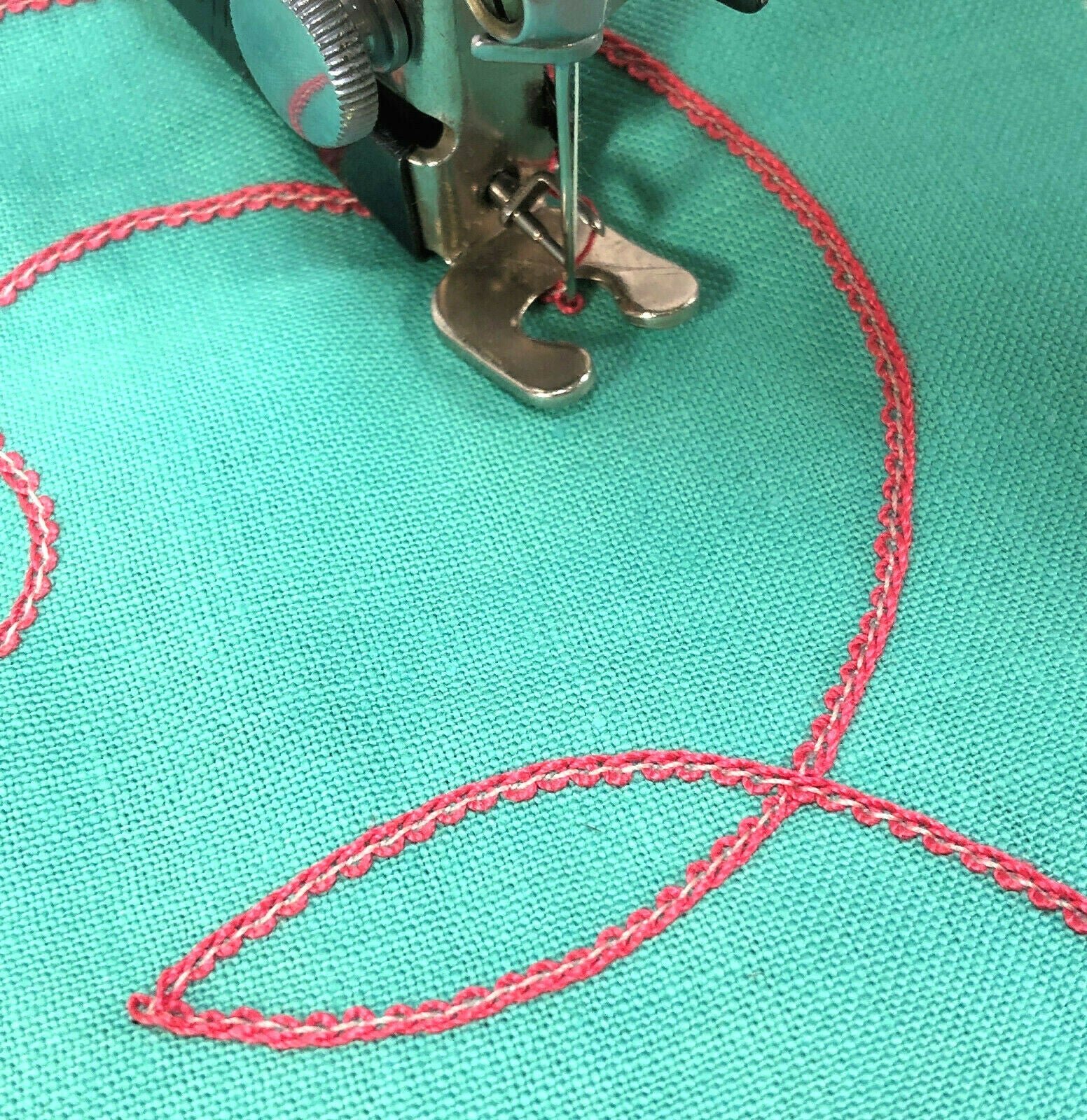 Singer Sewing Machine Single Thread Embroidery Attachment Simanco 26538 - The Old Singer Shop