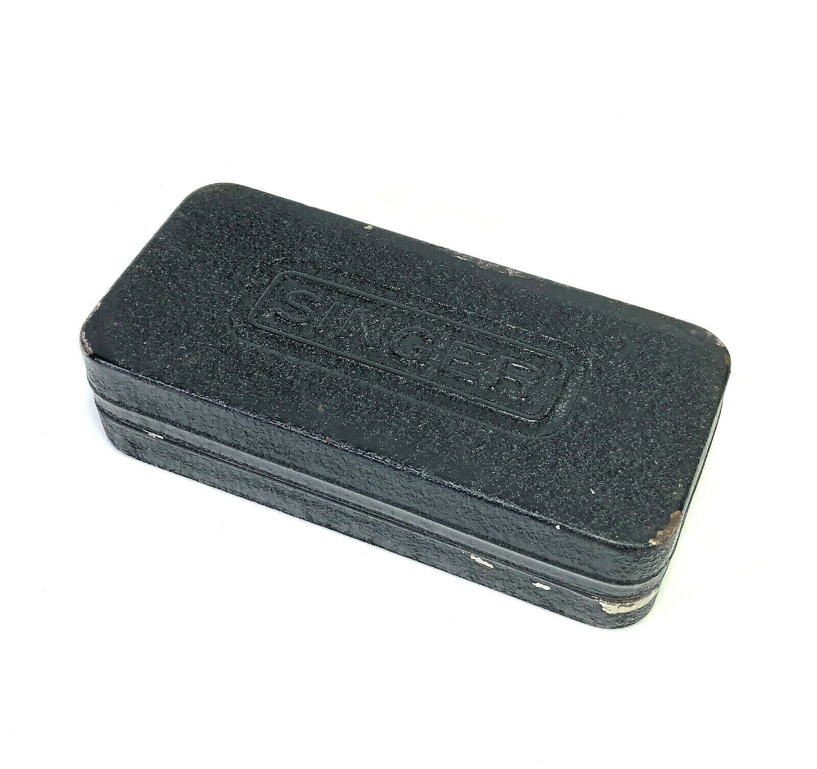 Singer Sewing Machine Godzilla Crinkle Attachment Accessory Case Only AS IS Project - The Old Singer Shop