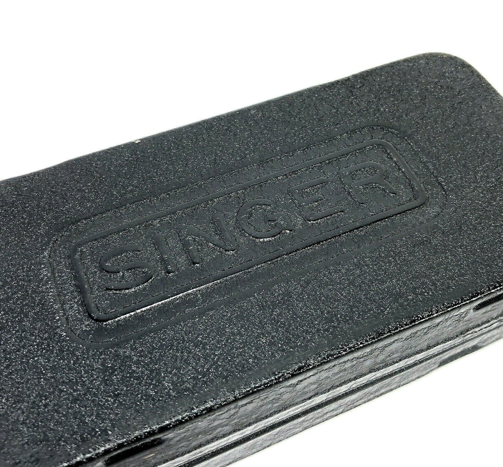 Singer Sewing Machine Crinkle Godzilla Attachment Accessory Case Vintage - The Old Singer Shop