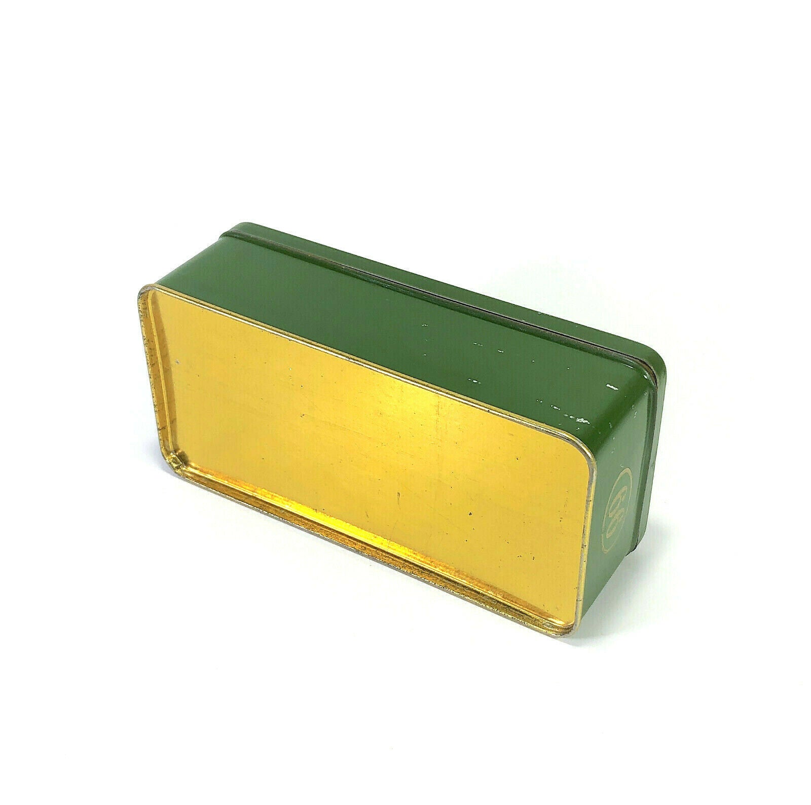 Vintage German Singer 66 Sewing Machine Green Tin Attachment Accessory Case Original - The Old Singer Shop
