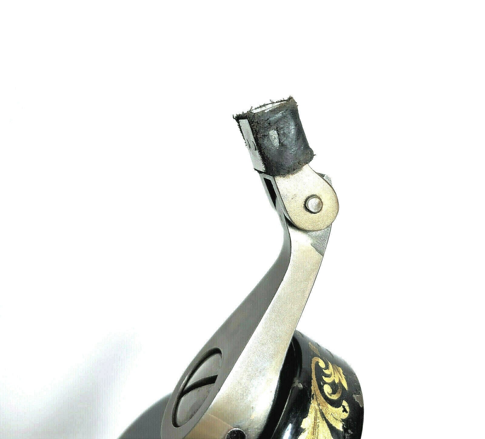 Vintage Singer Sewing Machine Hand Crank Attachment Rococo Decal Original Genuine Simanco - The Old Singer Shop
